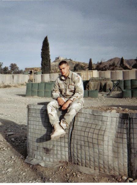 Earl Fontenot in Afghanistan, circa 2003